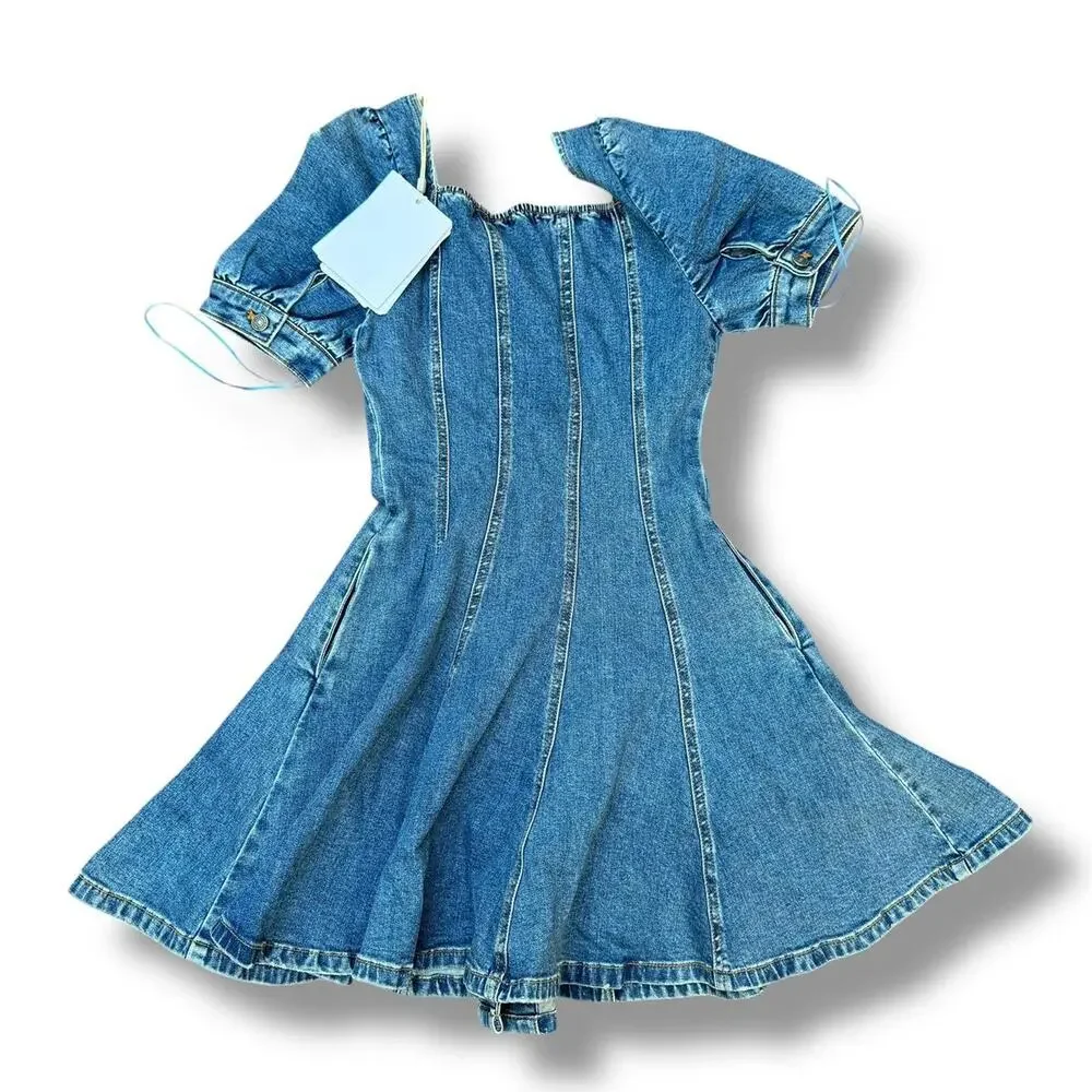 Miss Sixty Denim Button-Down Dress - Picture 3 of 7